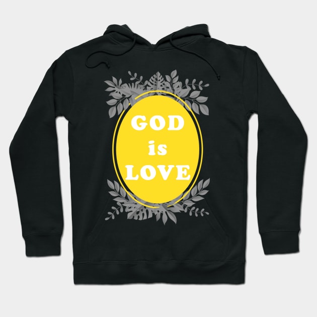 God is Love! Hoodie by Happy Yogi Shop